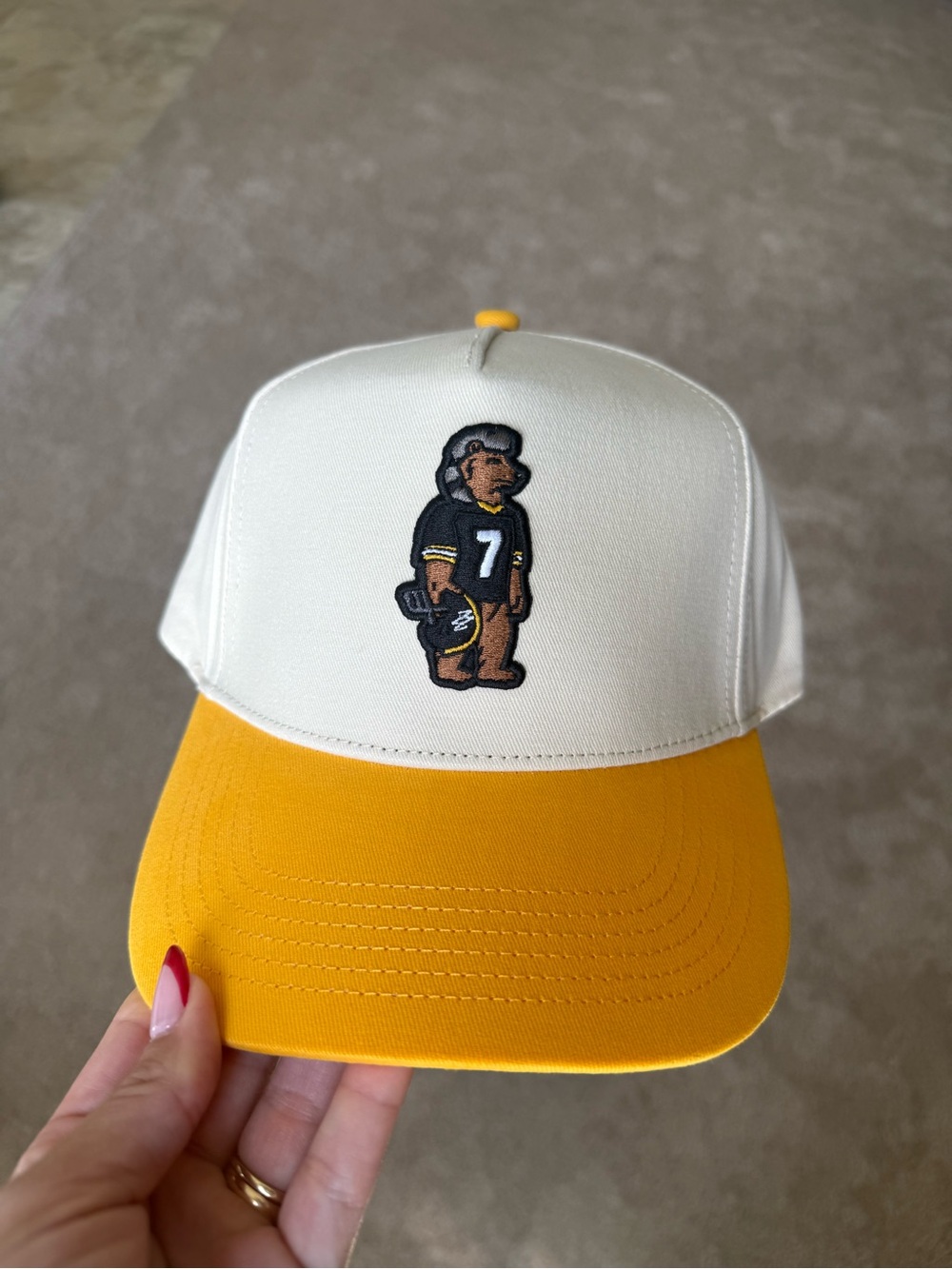 Morgan Wallen Norris Bear Pittsburgh Steelers Hat